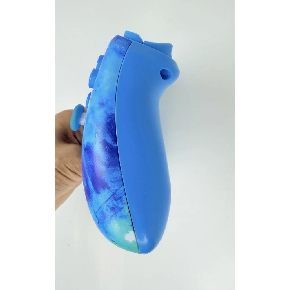 PowerA Enhanced Wired Controller Tie Dye Pikachu Blue Yellow for Nintendo Switch